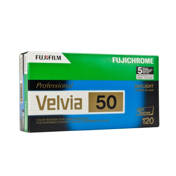 Fujifilm Velvia RVP 50 120 5er 